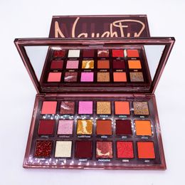 Em Estoque Naughty Nude Eyeshadow 18 Cores Paleta de Sombras Shimmer Matte Eyeshadow Maquiagem Beleza Cosméticos