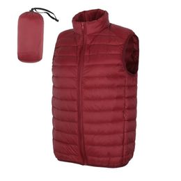 NewBang Matt Fabric Men Duck Down Vest Ultra Light Down Jacket Sleeveless Light Weight Windbreaker Male Gilet Outwear 201111