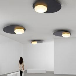 -España diseñador de techo del LED Decoración moderna lámpara de techo para el dormitorio / Sala de Estudio Post Modern accesorio ligero Lucernas Lampara