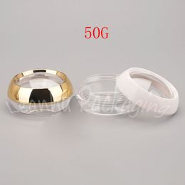 50G Mini Plastic Cream Cans , 50CC Small Cosmetic Jar Empty Container Makeup Sub-bottling ( 30 PC/Lot )