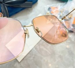 Fashion Designer Sunglasses for Women 1031 Metal vintage square frame cute raccoon pendant glasses trend style top quality Anti-Ultraviolet
