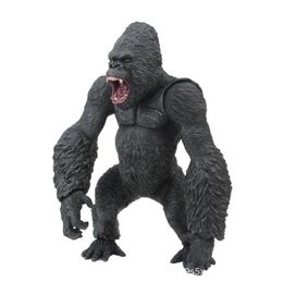 Big Gorilla Figures Island Movie Version Chimpanzee Hand-Monkey Made Toy Model Ornaments