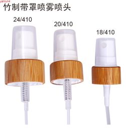 free shipping 50pcs/lot 24/410 20/410 18/410 bamboo pump head (Spray / Lotion)high qualtity