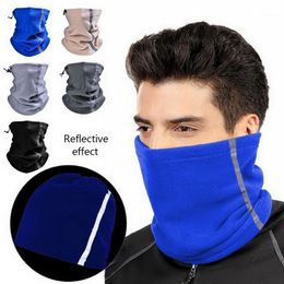 Outdoor Sports Cycling Face Cover Snowboard Ski Neck Warmer Gaiter Scarf Thermal Half Winter Men Women Bandana Hiking Running Caps & Masks