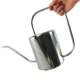 Stainless Steel Watering Kettle Garden Spray Bottle Irrigation Tool Long Mouth Innovative Watering Pot For Indoor Durable Y200106