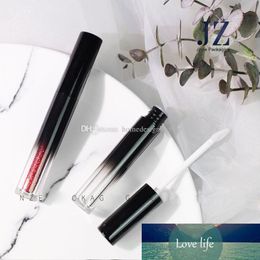 3ML Gradient Black Round Lipgloss Container Empty Liquid Lipstick Package Tube Cosmetic Bottles