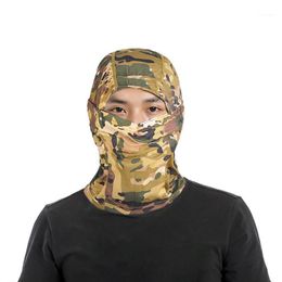 Motorcycle Face Mask Winter Thermal Camouflage Tactical Warm Fleece Hat Balaclava Head Cover Cycling Fishing Hunting Hood Caps & Masks