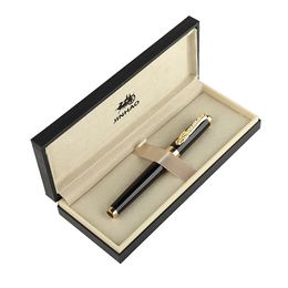 Luxury Gift Pen Set Jinhao 1200 High Quality Dragon Rollerball Pen with Original Case Metal Ballpoint Pens for Christmas Gift 201202