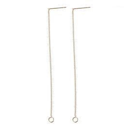 Dangle & Chandelier DIY Ear Wire Thread With Jump Ring 3.5" Earring Connectors Jewelry Making1