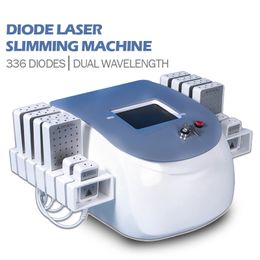 BEST Liposuction Equipment Double wave lipo laser machine 12 pads lipo laser machines lipolaser slimming machine diode laser