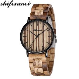 Wooden Women's Watch Fashion Watches Top Brand Luxury Watch Male Sports Casual Wristwatch relogio feminino masculino 201114