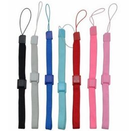 2000pcs /lot Adjustable Wrist Strap Hand Strap Lanyard For Wii WiiU remote controller PS3 move/PSV/3DS Console