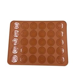 Oven Diy Decorative Cake Muffin Pastry Mould Macaron Macaroon Baking Mold Sile Pot Sheet Mat Nozzles qylwoN