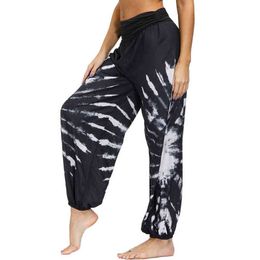 Harem Pants for Women Hippie Bohemian Casual Gypsy Pants, Ideal Yoga Pant - Baggy Boho Harem Pants H1221