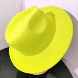 fedoras solid Colour fedora for womenvantage women church top mixed jazz party big brim blue redhat