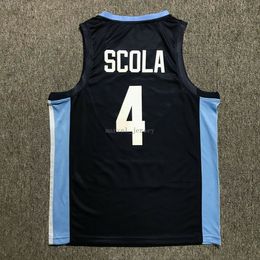 cheap Vintage Luis Scola #4 Team Argentina Basketball Jerseys Custom Names MEN WOMEN YOUTH XS-5XL