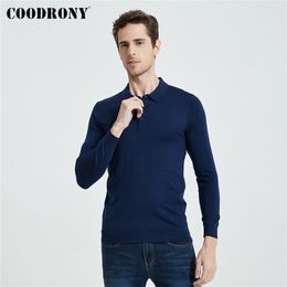 COODRONY Cashmere Sweater Men Clothes Autumn Winter Thick Warm Wool Pullover Men Business Casual Pull Homme Sweaters 8144 201117