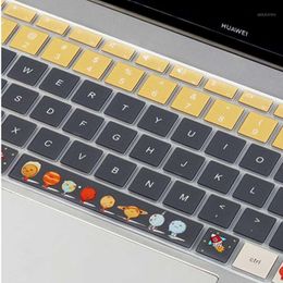 Keyboard Covers English Letters Cover Stickers For Huawei Matebook X Pro 13.9 D14 D15 Soft Silicone Alphabet Protective Film1