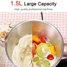 FreeShipping Stationary Blender 3in 1 Mixers Meat Grinder Household Grinder Juicer Kitchen Food Mixer Baby Food Maker Stainless Steel