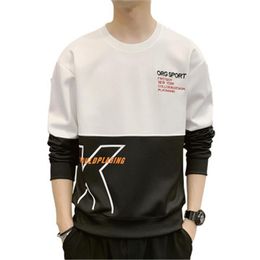 Man T-Shirt Mode koreanischen Trend Crew Neck Sweater Paar Kleidung Designer Herbst Männer Neue beiläufige lose Kleidung Sweatshirts