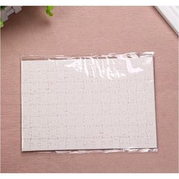 Paper Products Sublimation Puzzle A5 Size Diy Blank Puzzles White Jigsaw 80pcs Heat Printing Transfer Ha wmteZa sports2010