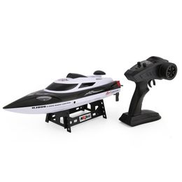 HONGXUNJIE HJ806 47cm 2.4G RC 30km/h High Speed Racing Boat Water Cooling System Flipped Omni-directional Voltage Prompt
