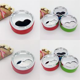 Round Ashtray Office Ashtrays Smoking Accessories Plastic Fashion Windbreak With Cover Hotel Living Room Fashion 1 39yl F2