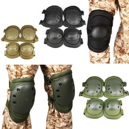 Outdoor Sports Protective Gear Tactical Elbow & Knee Pads Army Hunting Paintball Shooting Camo Airsoft Kneepads NO13-003