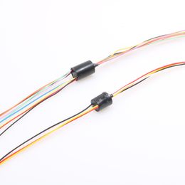 1PC 1A 4/8CH Ultra-small Slip Ring Dia. 8.5mm Small Rotating Collector Ring Confluence Ring with Precision Power Transmission Device