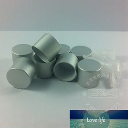 Matte Silver Aluminium Screw Cap,can Match with Essential Oil Bottle ,neck Size:18mm ,type:18/410