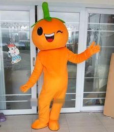 Festival Dress Friut Orange Mascot Costumes Carnival Hallowen Gifts Unisex Adults Fancy Party Games Outfit Holiday Celebration Cartoon Character Outfits