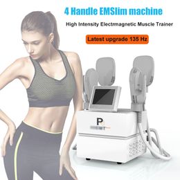 4 handles musclesculpt Machine Body Slimming Muscle EMSlim Fat Removal Electromagnetic MuscleStimulation