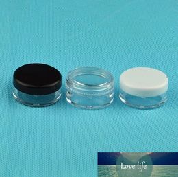 10pcs/lot 5g Portable Plastic Cosmetic Empty Jar Pot Box Makeup Nail Art Cosmetic Bead Storage Container Round Bottle