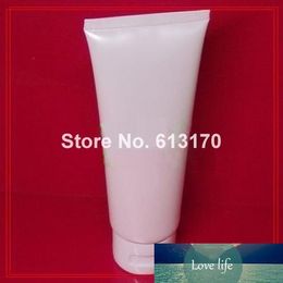 Free Shipping 50pcs 50g 50ml White Empty Facial Cleanser Hose Tube Aftershave Cosmetic Soft Tube Squeeze Butter Hose Flip Cap