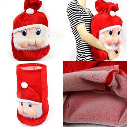 Christmas day show Christmas old man's head Gift Bag Christmas Ornament Gift backpack candy bag mouth gift bag DB074