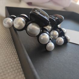 Fashion vintage acryic Clamps Hair Claw pearls C Hairclips classic hair Accessories