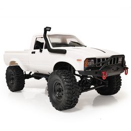 C24-1 1/16 4WD 2.4G Truck Buggy Crawler Off Road DIY RC Car Kit 4WD Toy Without Electric Parts