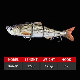 15.2cm 35g ABS Saltwater Jig Fishing Lures Sinking 4 segement Isca Artificial Swimbait Hard Baits Fishing Lure Crank