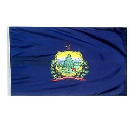 Vermont Flag State of USA Banner 3x5 FT 90x150cm State Flag Festival Party Gift 100D Polyester Indoor Outdoor Printed Hot selling