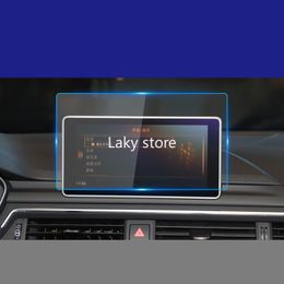 audi lcd Canada - GPS Car Navigation Steel Film for Audi A4 7inch 8.3inch 2017-2020 Central Control LCD Screen Glass Tempered HD Protective Film