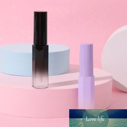 New 5 Pcs Gradient Empty Lip Gloss Tube Lip Glaze Containers Plastic Refillable Bottle Container With Brush Wand Makeup Tool