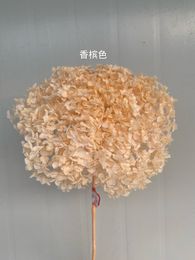 15cm Flower Head Preserved Hydrangea 20-30g Dried Natural Forever Plant Decorative Flowers Wedding/Home Gifts Floral Design 201203