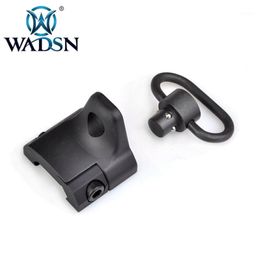 WADSN Tactical Hand-Stop With QD Sling Swivel Mounts GS Gear Sector Rail Mount 20mm Weaver Rails Base ME04008 Hunting Optics1