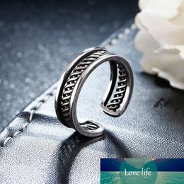 sterling silver ring cheap UK - 100% 925 Sterling Silver Thai Silver Fashion Ladies Finger Rings Women Birthday Gift Female Jewelry Wholesale Cheap