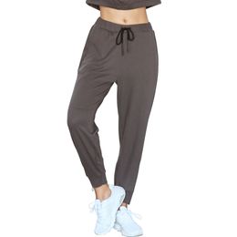 Loose Harem Pants Women Elastic Waistband with Drawstring Thin Ankle-length Trousers Running Sports Quick Dry Solid Pants Femme LJ201029