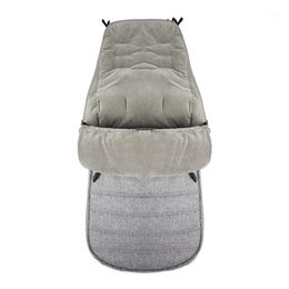 Stroller Parts & Accessories Winter Thick Sleeping Bags Warm Baby Sleepsack Envelope For Born Infant Windproof Cushion Footmuff Pram D5QF