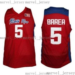 billiger Jose JJ. Barea Team Puerto Rico Basketball-Trikots mit individuellen Namen, Herren, Damen, Jugend, XS-5XL