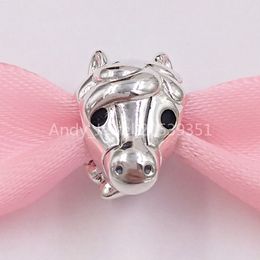 Andy Jewel Authentic 925 Sterling Silver Beads Pandora Horse Charm Charms Fits European Pandora Style Jewelry Bracelets & Necklace 799074C01