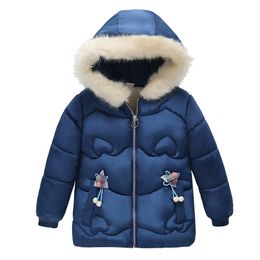 Christmas winter down jacket parka for girls boys coats down jackets children's clothing for snow wear kids outerwear Baby coats 201126