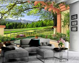 Beautiful Scenery 3d Wallpaper Modern Mural 3d Wallpaper 3d Wall Paper for Living Room Custom Photo